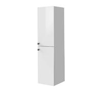 Sundaze Bathroom Furniture Storage Cabinet Wall Mounted 1200mm White Tall Unit