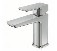 SunDaze Chrome Mono Basin Mixer Tap, Single Lever Brass