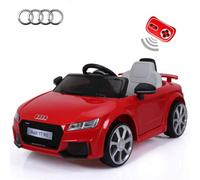 Sundaze Kids Ride On Car Licensed Audi Tt Rs 12V Electric Remote Control Red