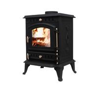 Sundaze Multifuel Stove 7Kw Woodburning Fireplace Cast Iron Eco Design Defra Approved