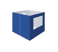 Sundaze Pop Up Gazebo Side Panels 2X2M 4 Piece Replacement Exchangeable Wall Panels With Zipper And Window Blue