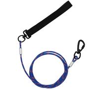 SUNDEE 1.2/1.5/1.8m Dog Lead with Comfortable Padded Handle for Large and Medium Pets, Strong Steel Leash Rope for Control Training or Walking with Double Buckle(1.2m,Blue)