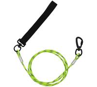 SUNDEE 1.2/1.5/1.8m Dog Lead with Comfortable Padded Handle for Large and Medium Pets, Strong Steel Leash Rope for Control Training or Walking with Double Buckle(1.5m,Green)