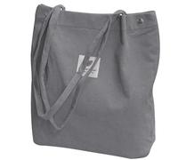 sundee Corduroy Tote Bag for Women,Shoulder Handbags,Travel Bag with Inner Pockets Big Capacity Casual Handbags for Work Shopping - Dark Grey