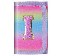 sundee Kids Wallet with Initial Personalized Letter Novelty Wallet Coin Pocket Birthday Gifts for Girls Teen, I