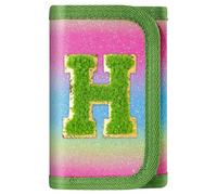 sundee Novelty Wallets for Girls 6-8-10 Kids Wallet with Initials Alphabet Letter Series Personalized Coin Pocket for Teen Girl Gifts, H, 4.92”x3.15”x0.59 inches
