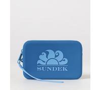 SUNDEK Boy's Rubber Pouch Clutch with Logo and Wrist Strap - Size: OS - unisex