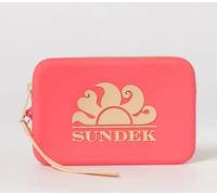 SUNDEK Boy's Rubber Pouch Clutch with Logo and Wrist Strap - Size: OS - unisex