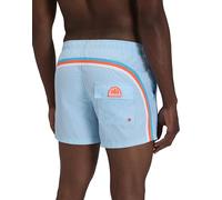 SUNDEK Printed Elastic Waist Swim Shorts Men