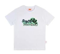 Sundek Stone Age Short Sleeve T-shirt White 6 Years Boy