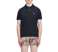 Sundek Stretch Piquet Cotton With Rainbow Patch Short Sleeve Polo