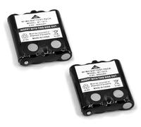 SUNDELY® 2 X Battery for Motorola Radio TLKR T81 Hunter T80 T60 T50 T9 T8 T7 T6 T5 T4 T3 XT180 XTR446 IXNN4002A Walkie Talkie 800mAh 4.8V Rechargeable Replacement Ni-MH AAA Battery Pack