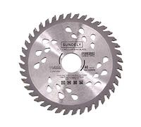 SUNDELY® Carbide Tipped TCT Circular Saw Blade Angle Grinder Disc 115 mm X 22.2 mm X 24T or 40T (4.5" X 0.87") for Wood Laminate Plywood Tree PVC Plastic Trimmer Cutter (1 Piece, 40T)