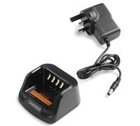 SUNDELY® Desktop Charger for HYT Hytera Radio BP515 HP50X HP505 HP605 PD405 PD505 PD605 PD665 PD700 PD705 PD780 PD785G PD985 PT580H Charging Dock Cradle Base CH10A07 CH10L27 BL1504 BL2006 BL2502