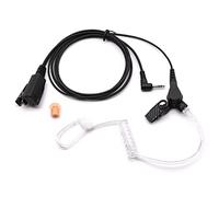 SUNDELY® Earpiece Headset for Radio Motorola XT180 TKLR T92 H2O T82 T80 T62 T800 T5022 T5422 T5530 HYT Hytera TC320 TC1600 TC1688 Oregon Scientific 2.5mm 1-pin FBI Style Covert Acoustic Tube