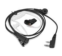 SUNDELY® FBI Style Covert Acoustic Air Tube Headset Earpiece for Kenwood Radio Walkie Talkie TK-3201 TK-3000 TH-F7E TK-3701D TK-3501T TK-3501E 2-pin Jack