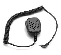 SUNDELY® Microphone for Motorola Radio TKLR T9 T82 T92 H2O XT180 EM1000 MR356R MJ270R T5422 T5530 T7000 Walkie Talkie Hand Held Shoulder Lapel Mic 2.5mm 1-pin with Headphone Port & Rotating Back Clip