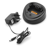 SUNDELY® Rapid Desktop Charger for Motorola Radio DP1400 CP040 CP200 GP3688 Walkie Talkie NNTN4496 NNTN4497 NNTN4851 NNTN4970 Ni-MH Ni-CD Li-ion Battery Charging Dock Cradle Base Station Quick