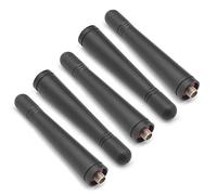 SUNDELY® Short Stubby Antenna Aerial Replacement for BaoFeng Radio UV-5R BF-888S Kenwood NX-300 NX-3300 NX-5300 TK-3100 TK-3402 Walkie Talkie UHF 400-470MHz SMA-F KRA-23 3.3 Inch / 8.5cm (5 pieces)