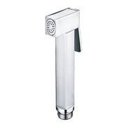 SUNDELY® Square Brass Hand held Shower Head Douche Bidet Toilet Spray Jet shattaf Chrome Luxury