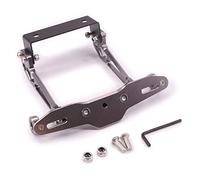 SUNDELY® Universal Adjustable Motorcycle Tail Tidy Number Lisence Plate Bracket Mount Holder CNC Billet Aluminum for Motorbike KTM Dirt Bike ATV (Grey)