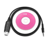 SUNDELY® USB Programming Clone CAT Cable Cord Lead Wire for Yaesu Vertex Radio FT-70D FT-70DE VX-5 VX-10 VX-450 VX-1R VR-500 FTH-7008 CT-42 CT-106 3.5mm 1-pin