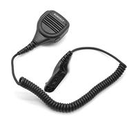 SUNDELY® Waterproof Microphone for Motorola Radio DP3400 DP3600 DP4400 DP4600 DP4601e DP4800 MTP6650 Walkie Talkie Heavy Duty Hand Held Shoulder Lapel Mic with 3.5mm Headphone Port & Rotating Clip