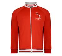 Sunderland 1973 FA Cup Final Retro Track Jacket Red/White X-Large Polyester