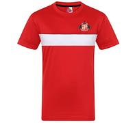 Sunderland AFC Official Football Gift Mens Poly T-Shirt Red 3XL