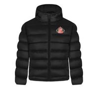 Sunderland AFC Official Gift Boys Quilted Hooded Winter Jacket 4-5 Years