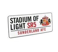 Sunderland Athletic FC. 'Stadium of Light' Metal Street Sign