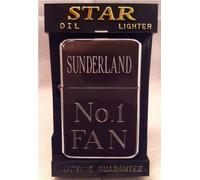 Sunderland Engraved Polished Chrome Lighter No 99 can be personalised engraved free of charge