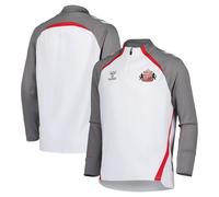 Sunderland Hummel Football Training Sweatshirt Youth White