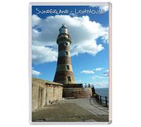 Sunderland - Lighthouse - Tyne & Wear - Jumbo Fridge Magnet Gift/Souvenir/Present