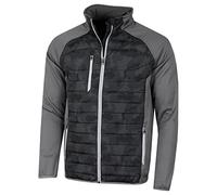 Sunderland Mens 2022 Zermatt Full Zip Jacket - Black Camo/Gunmetal/Silver - S