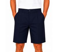 Sunderland of Scotland Mens Golf Shorts: Technical, Comfort, Mechanical Stretch, Crease Resistant, Moisture Wicking Shorts for Golf, Work, Travel (UK, Waist, 32, Regular, Regular, Navy)