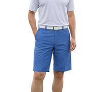 Sunderland of Scotland Mens Golf Shorts: Technical, Comfort, Mechanical Stretch, Crease Resistant, Moisture Wicking Shorts for Golf, Work, Travel (UK, Waist, 36, Regular, Regular, Blue)