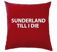 Sunderland Till I Die - Cushion/Pillow (with Insert) - 41 x 41cm (16)" - Red - One Size