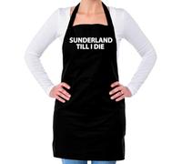Sunderland Till I Die - Unisex Adult Kitchen/BBQ Apron - Black - One Size