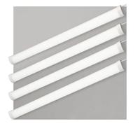 Sundertech LED Light Batten 4FT (Pack of 4) Integrated LED Ceiling Light 4FT 1.2m 3550lm 6500K Cold White Wall Ceiling Mount for Garage Kitchen Office Cellar Shop Basement Warehouse Shed