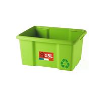 Sundis 15L Box-Stackable and Nestable-High Resistance, Green, 4529007