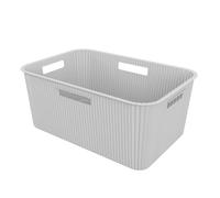 Sundis Laundry Basket, Plastic Polypropylene PP, off- White, (40L) EU