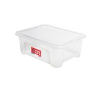 Sundis | Multi-purpose transparent storage box with lid 17 litres - VIEW BOX M 0409002
