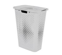 Sundis Pixel Slim Laundry Chest-White 40L, L.57 x l.28 x h.44 cm