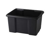 Sundis Storage Box, Plastic Polypropylene (PP), Black, 45L
