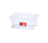 Sundis | Transparent Multi-purpose Storage Box with Lid 2 Litres - VIEW BOX XXS 0401002