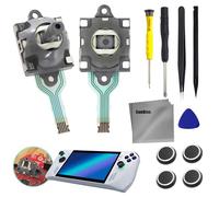 SunDiss 2 PCS for Asus ROG Ally Joystick Replacement Compatible with ROG Ally RC71L and GPD win 3 Windows 10, Handheld Laptop, Thumb Sticks Joystick Replace Accessories with Repair Tools