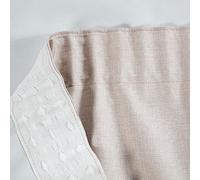 Sundour Eclipse Blackout Pencil Pleat Curtains Natural Beige 66x54 Fully Lined Curtain Pair