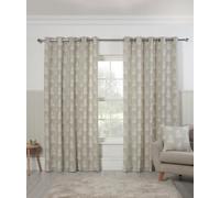 Sundour Esher Light Filtering Curtains Grey 66X90"