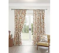 Sundour Grove Printed Lined Pencil Pleat Curtains